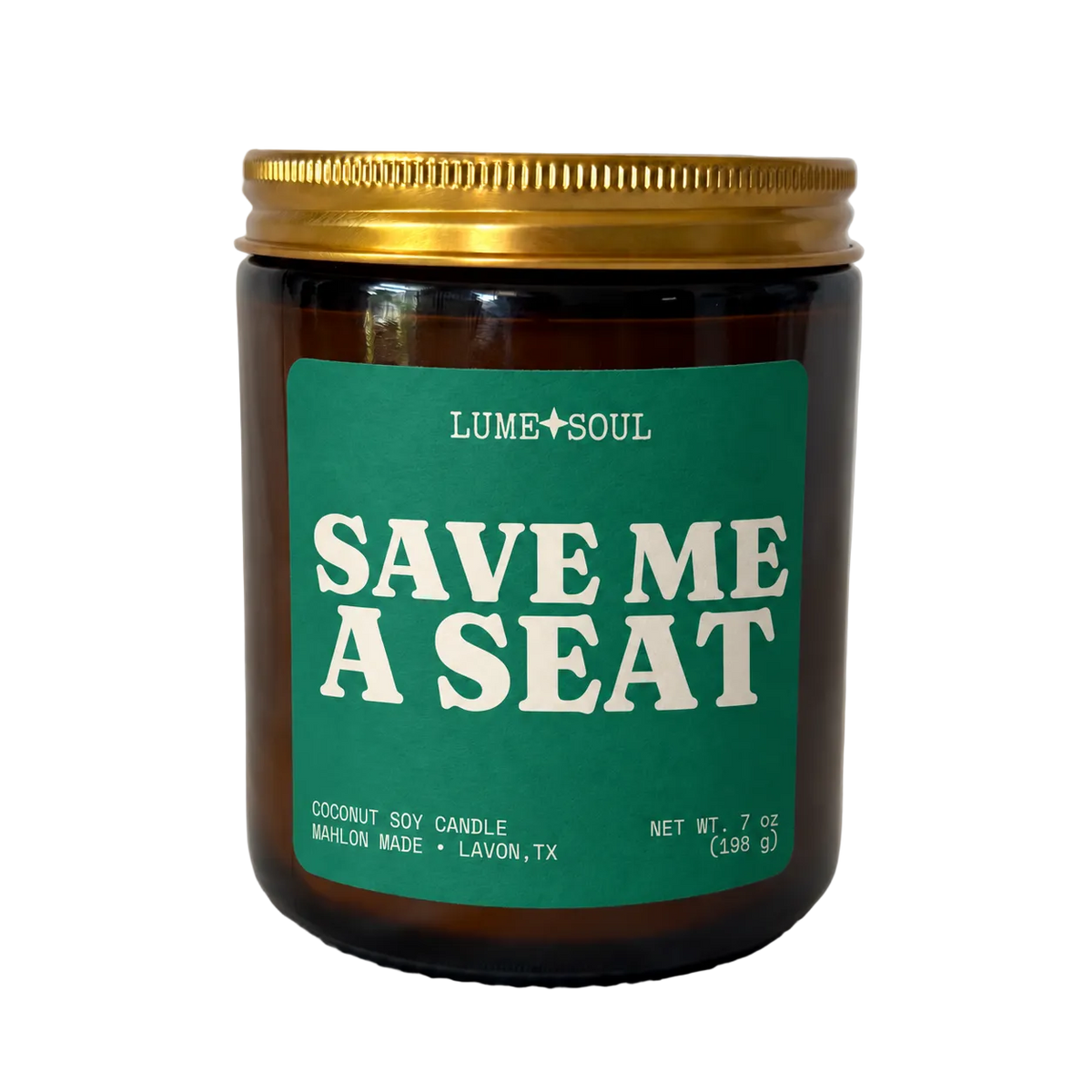 Save Me a Seat Candle