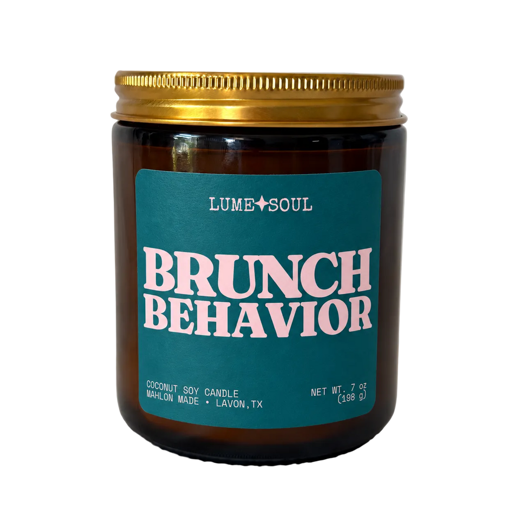 Brunch Behavior Candle