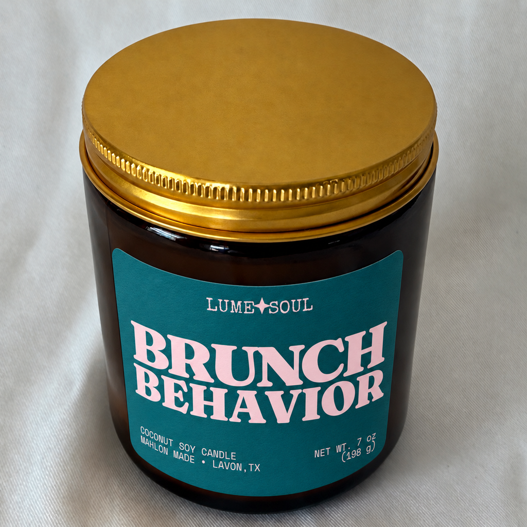 Brunch Behavior Candle